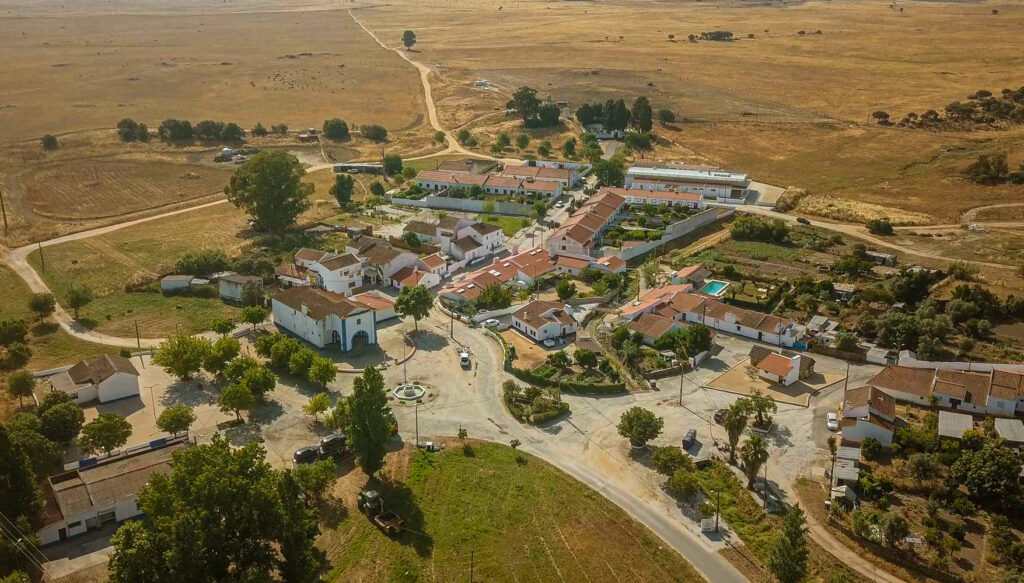 Aldeia - visão drone
