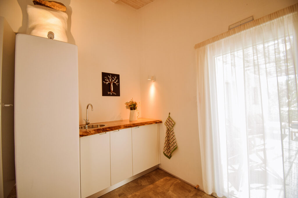 Alojamento - t1-pia da cozinha