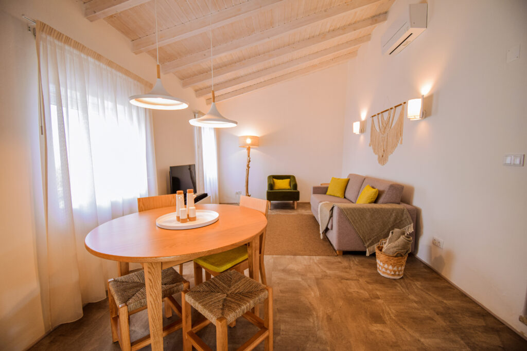 Alojamento - t1-vista da sala